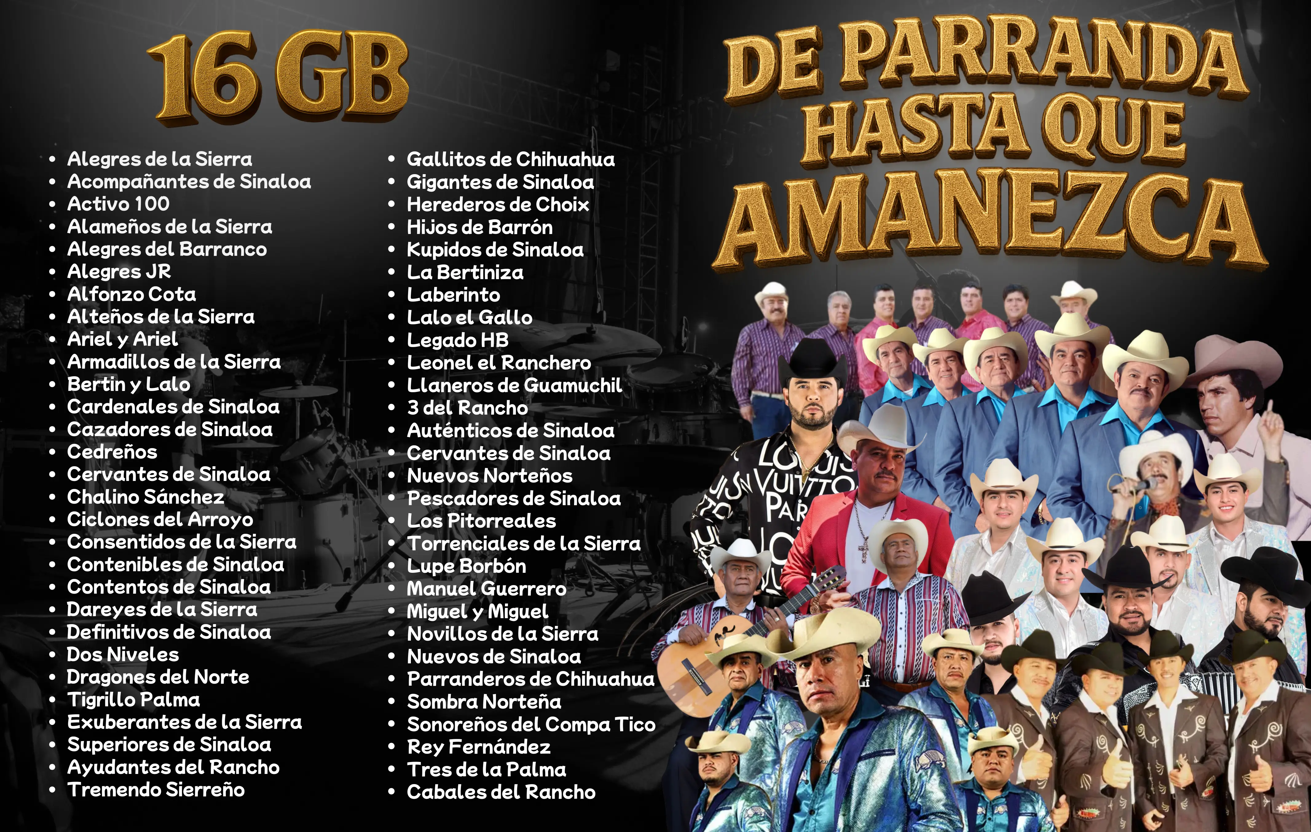 DE PARRANDA HASTA QUE AMANESCA